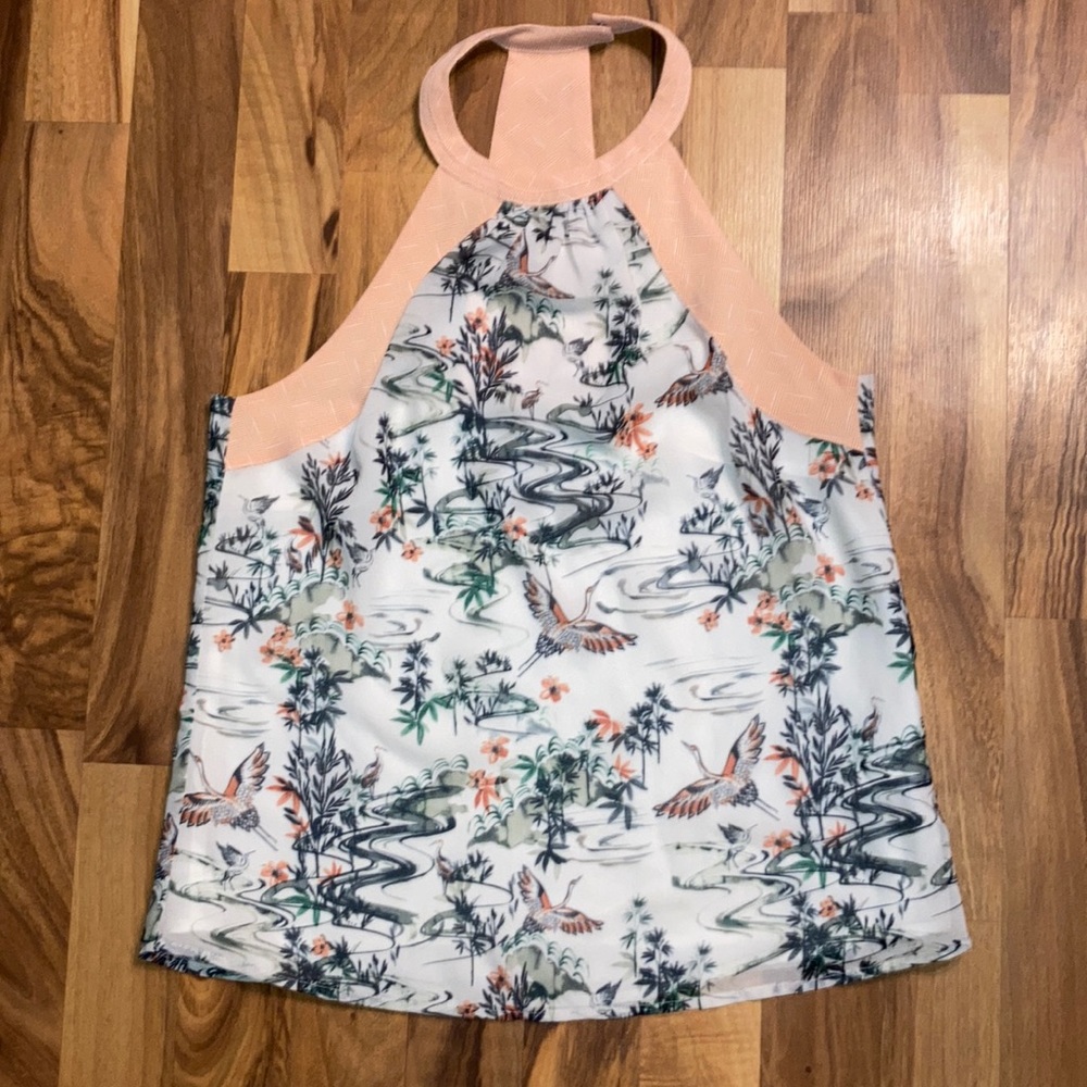NWOT🌟Beautiful! H&M halter🌟 So much detail!🌟Sz 4 (A2)